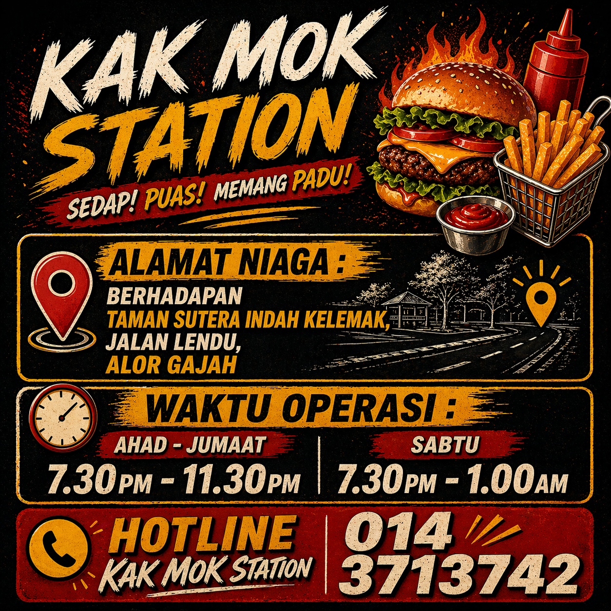 Kak Mok Station Poster
